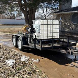 Power Washing trailer