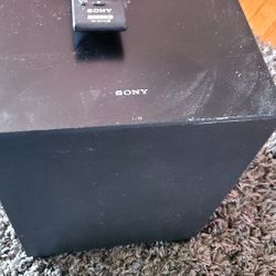 Sony Wireless Subwoofer For Soundbar With Remote 