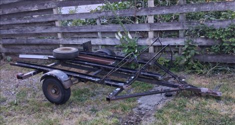 MOTORCYCLE and TRAILER