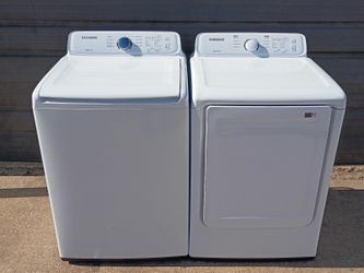 Samsung XXL Super Capacity Plus Top Loading Washer/Electric Dryer (can deliver)
