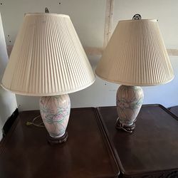 Vintage Style Chinese Lamps