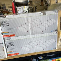 SaleSumo Commercial Electric Pro Value Series LED 6 in Round Adj Color Temp Canless Recessed Light for Kitchen Bath Living rooms, Wht 12-Pk