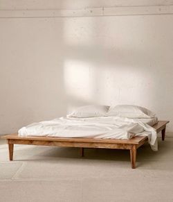 Platform Wood Bed Frame