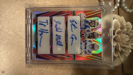 Bruins 2024 Leaf Triple Auto UCLA Bruins /4