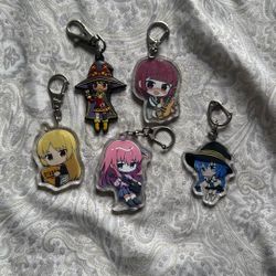 Anime keychains 