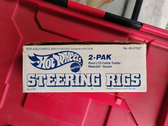 Hot Wheels.  Steering Rigs.  New In The Box 