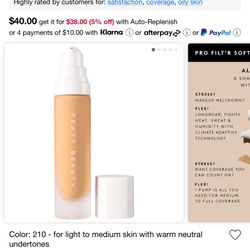 Fenty Beauty Foundation