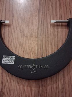 Scherr Tumico Blade Micrometer
