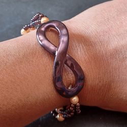 Infinity Symbol Beaded Stretchable Bracelet 