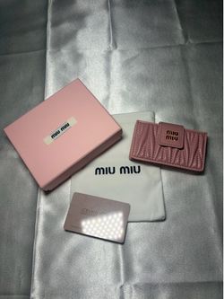 Pink wallet