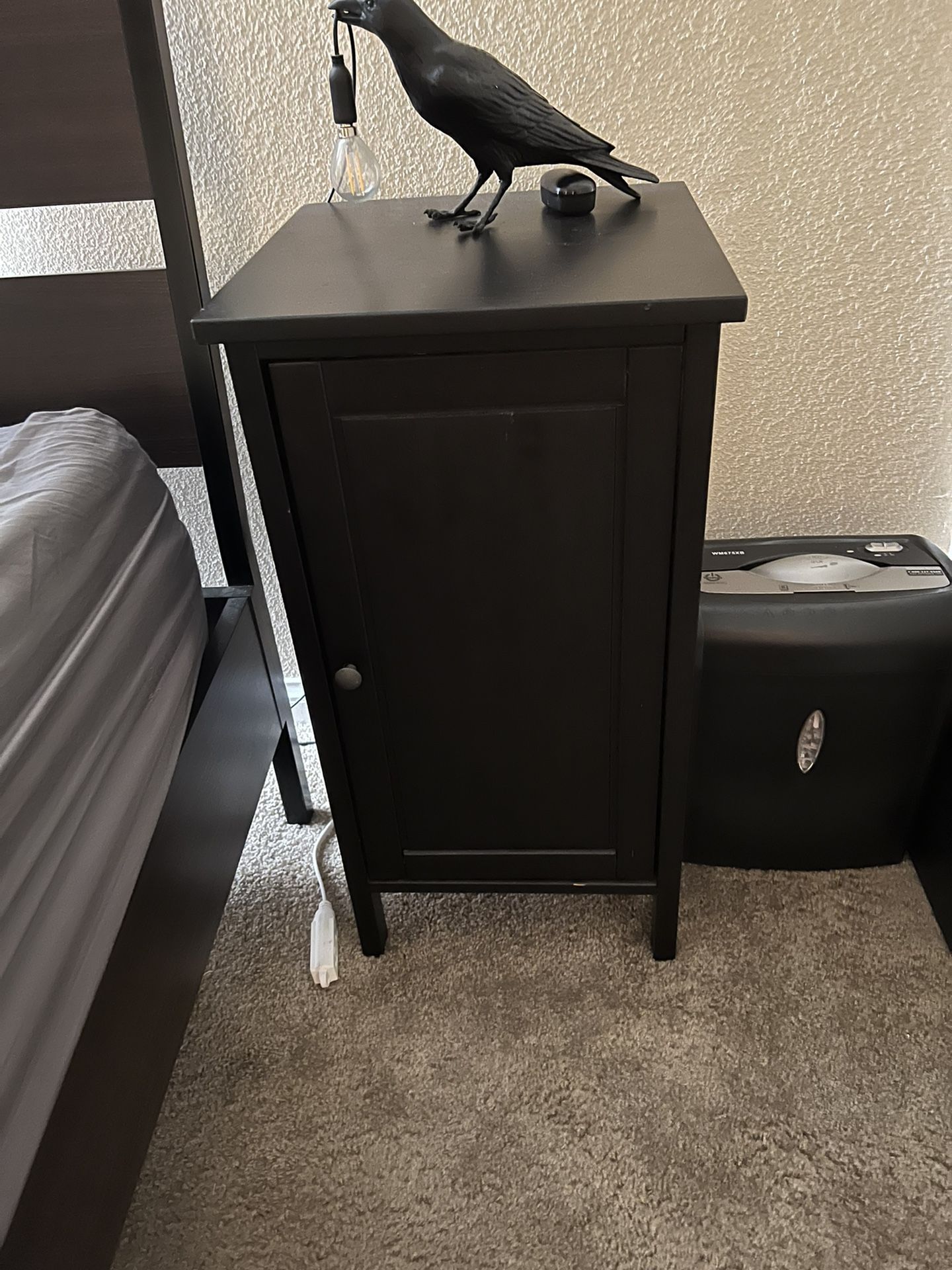 Two Side Tables With Shelves 