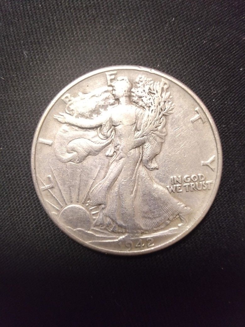 1942 1/2 Walking Dollar 🔥🥶