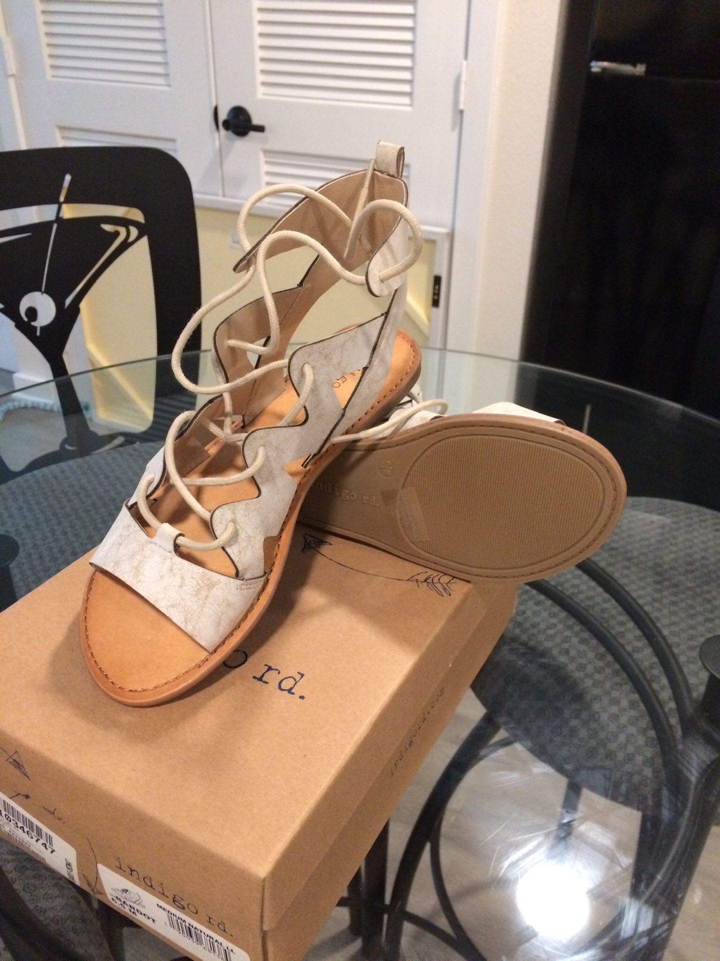 Sandals New never worn