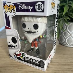 Nightmare before christmas santa jack vinyl figure #1383 Funko pop