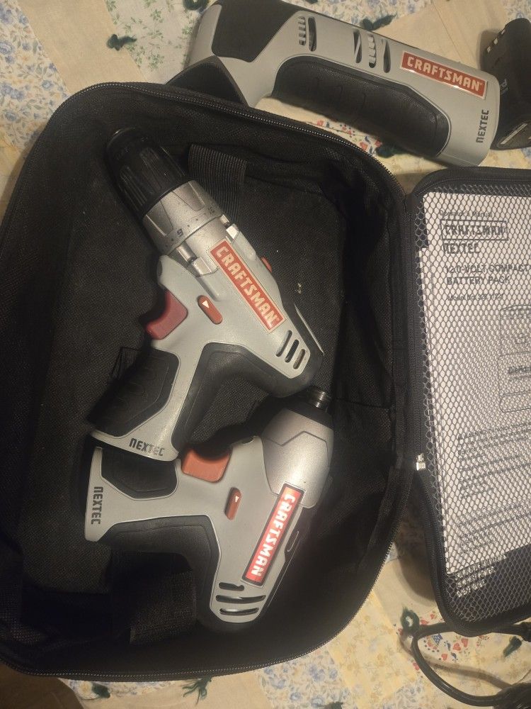 Craftsman 12 Volt Drill and Impact