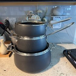 All-Clad Pots With Lids
