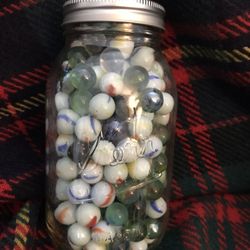 Glass marbles 