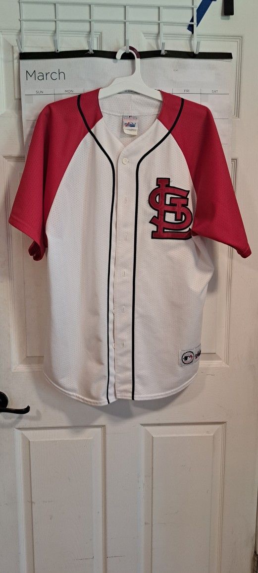 St LOUIS CARDINALS BASEBALL JERSEY MENS WOMEN LARGE
