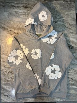 Gray Denim Tears Hoodie