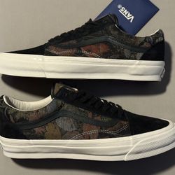 Vans OTW Old Skool Black Floral Print Rare Brand New DS
