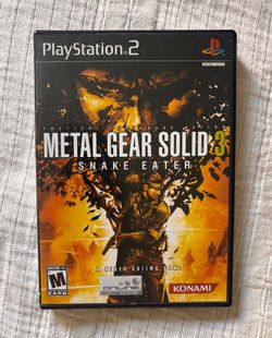 Metal Gear Solid III (PS2)