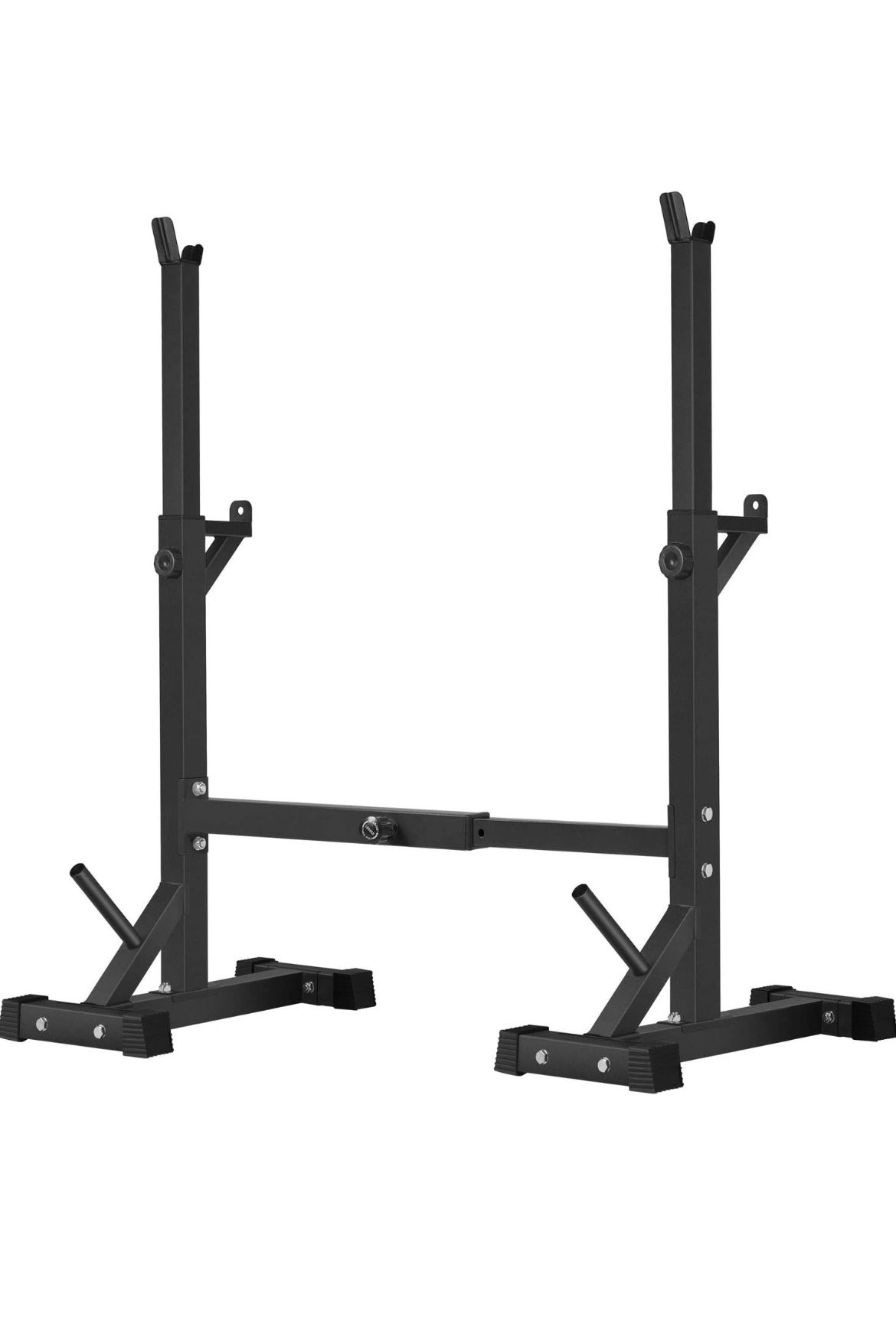 BangTong&Li Squat Rack Stand,Barbell Rack,Bench Press Rack Stand Home Gym Adjustable Weight Rack 550Lbs