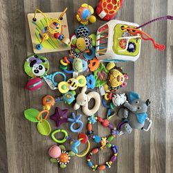 Lot Of Random Baby Toys 