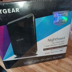 Netgear Nighthawk Ac1900 Wi Fi Modem Router