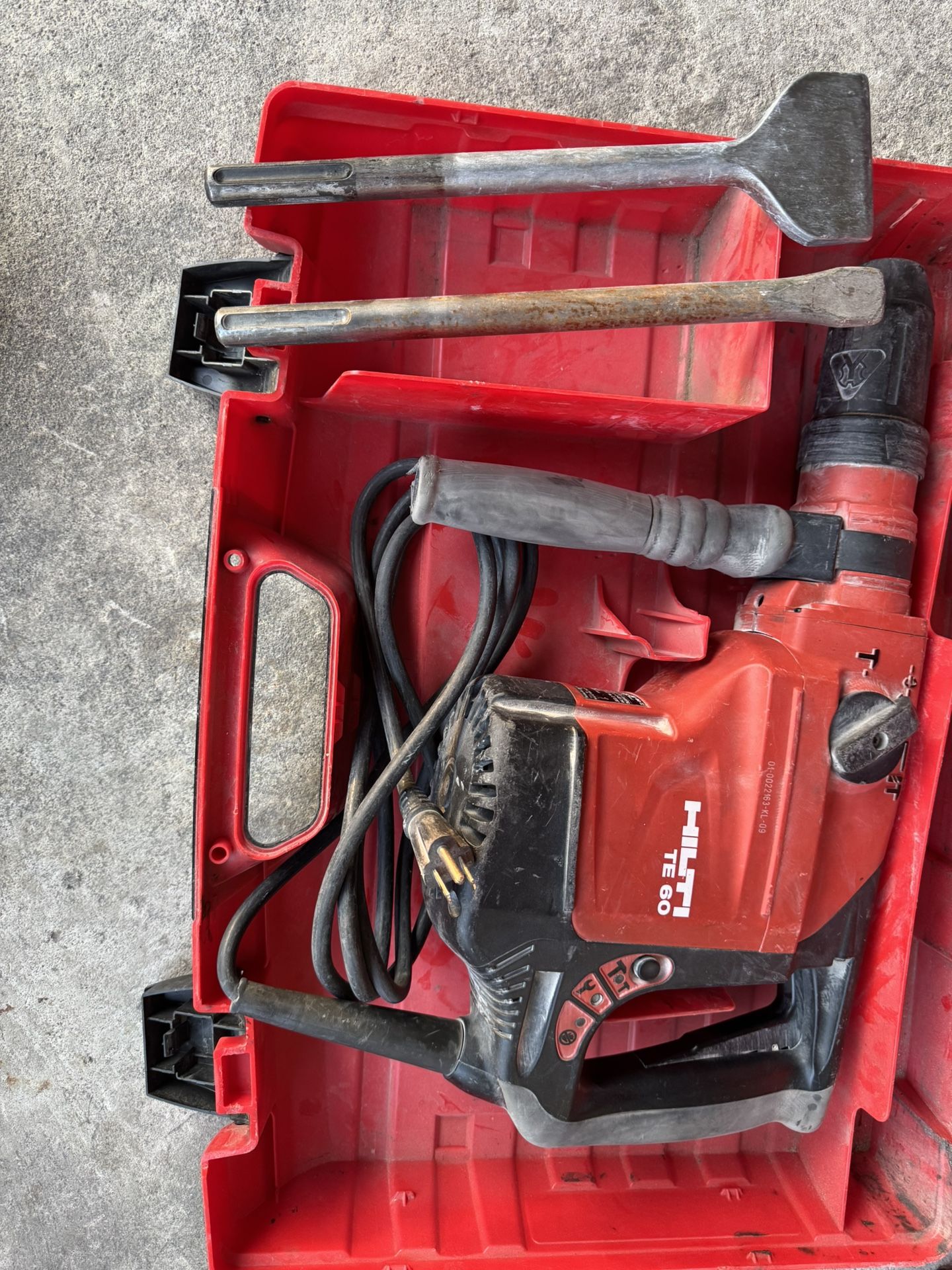Vendo Mi Roto Martillo HiLTI TE-60 En Buenas Condiciones Hummer Drill HILTI TE-60 In Good Condition