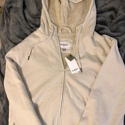Good Fellow Beige Zip Up