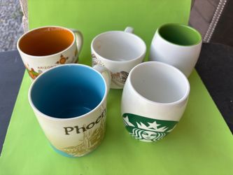 Starbucks Collector Mugs Set of 5