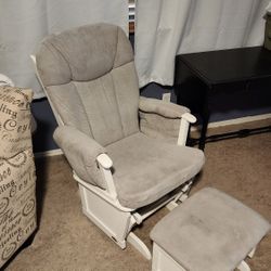 Rocking Chair with Footstool