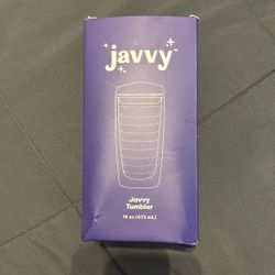 Javvy coffee tumbler / cup or could be used as regular
