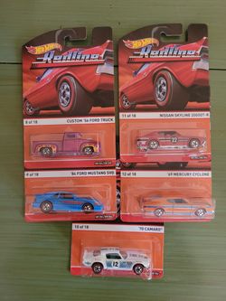 Hot Wheels Redline lot 2015 (set of 5)