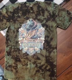 Holloween Tie Dye Freddie Shirt