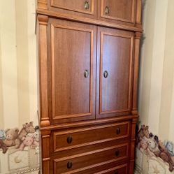 baby/toddler 6piece bedroom furniture set