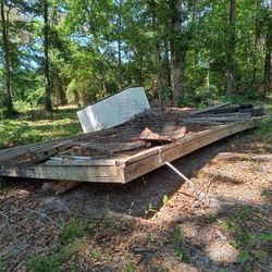 Wood Foundation From Twelve Feet By Twenty Four Feet Shed