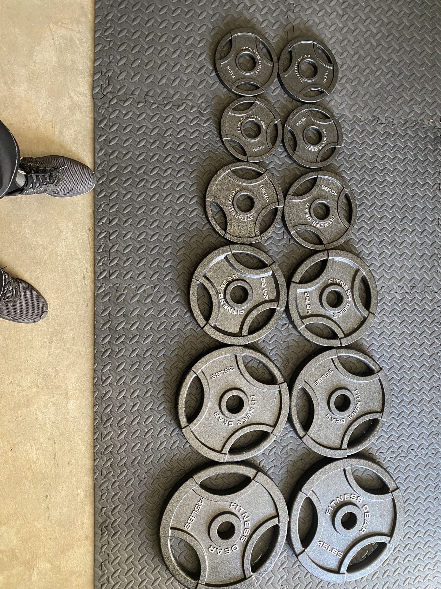 Fitness Gear weight set