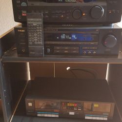 Sony and teac receiver 