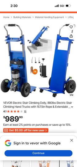Stair climbing dolly