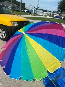 Beach umbrella