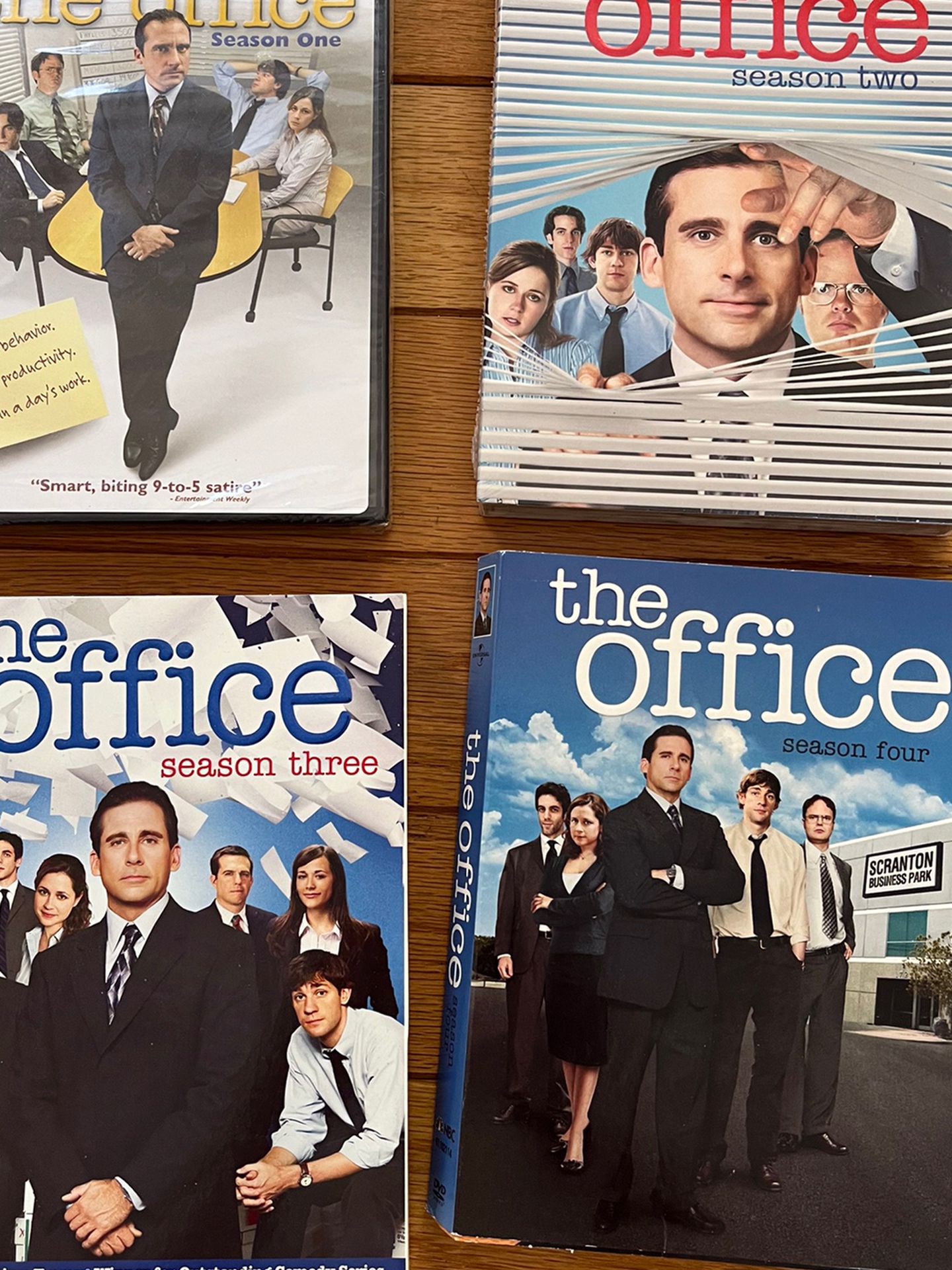 The Office DVDs,  Season 1-4