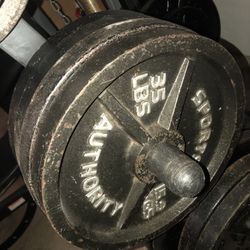 Weight Plates.  2.  Plates $35 Lbs.        70 Lbs  Total