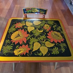 Table  From Russia  Antique And Usable