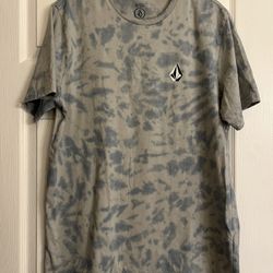 Men’s Volcom Blue Tie Dye T-Shirt