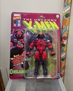 Marvel Legends Series Onslaught, retro cardback, X-Men Action Figure