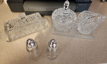 Crystal Creamer Set