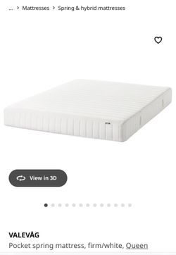 Queen Size IKEA Mattress