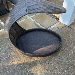 Wicker Dog Bed