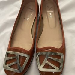 Fs/ny Leather Upper Flat Shoes
